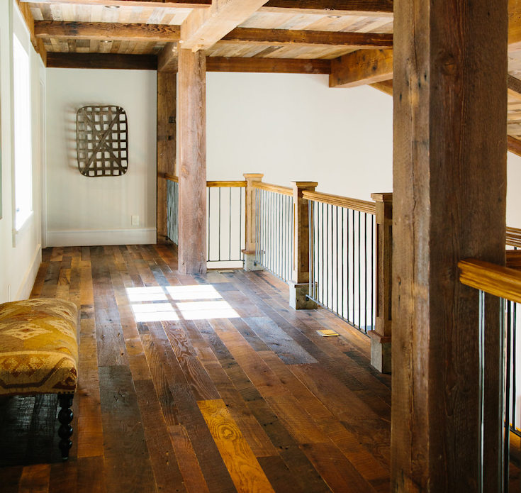 Reclaimed Wood Flooring by High Mountain Millwork Company- Franklin, NC