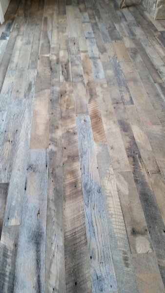 "Dirty Top" Grade Reclaimed Wood Flooring