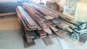 Custom Reclaimed Wood Floors by High Mountain Millwork Company - Franklin, NC #223
